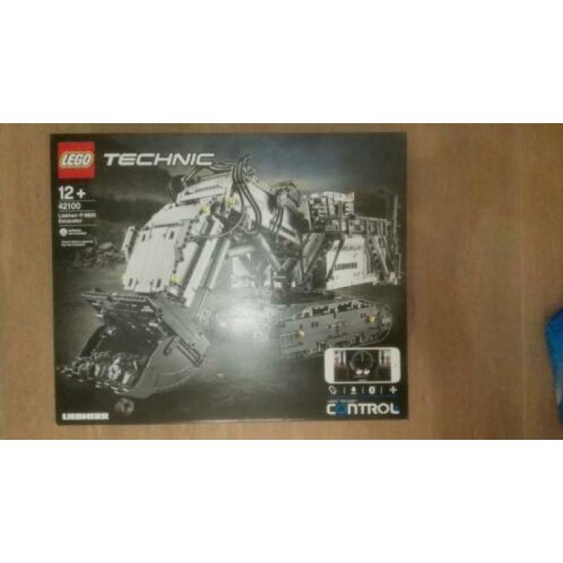 NIEUW Lego technic liebherr r9800 graafmachine 42100 MISB