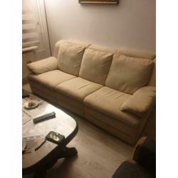 Bank 3-zits en 2 fauteuil