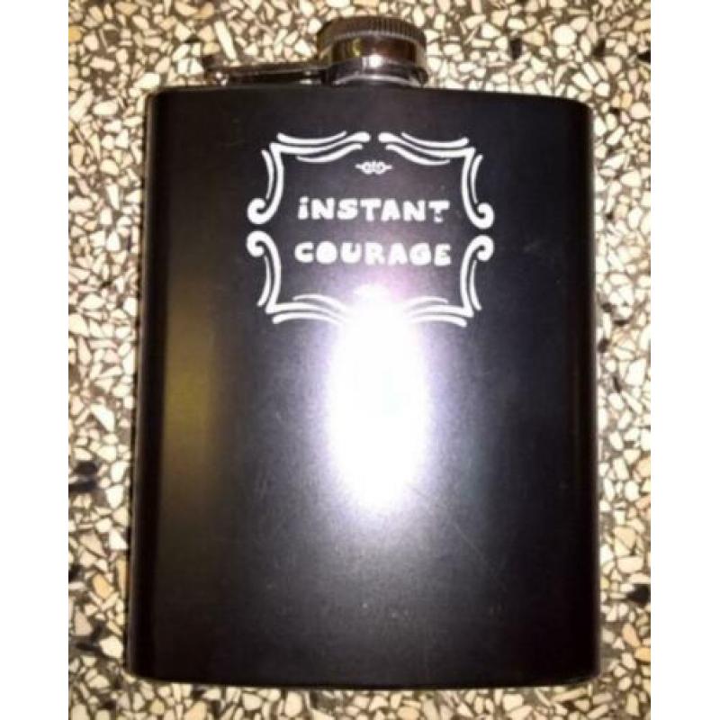 Carnaval 3x Heupfles/Hip flask Heupflacon Flacon Drank