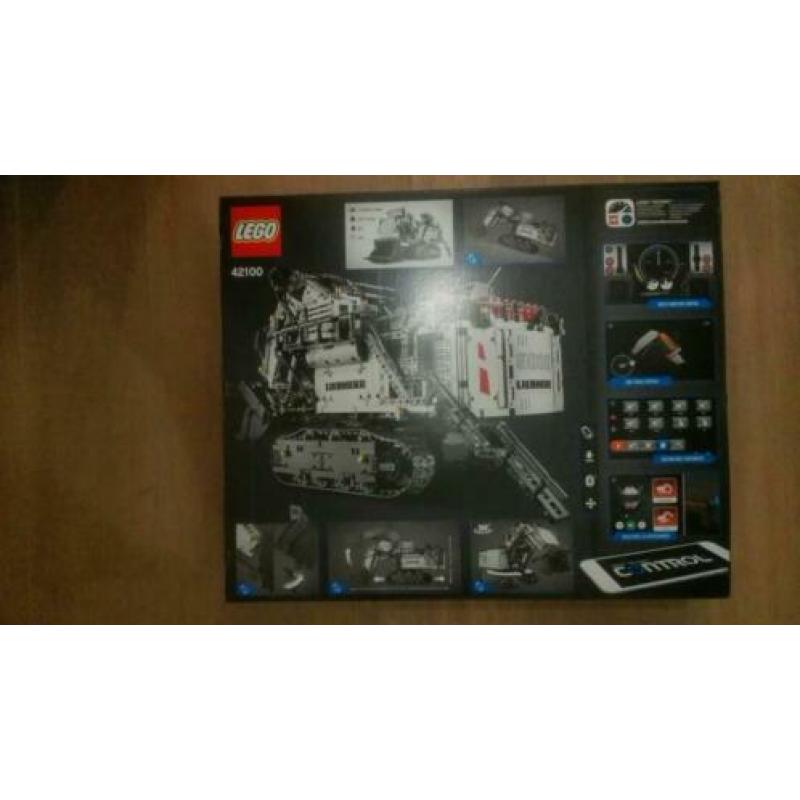 NIEUW Lego technic liebherr r9800 graafmachine 42100 MISB