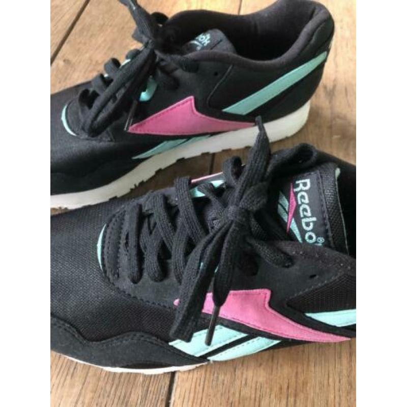 Puma rapide, zwart neon , maat 40.5