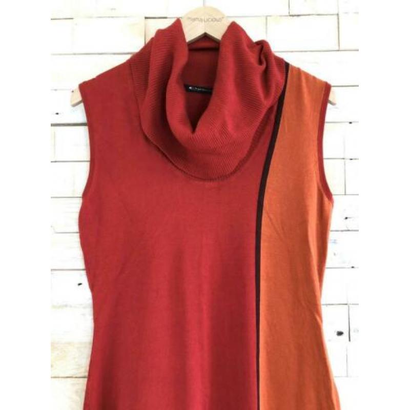 Expresso jurk rood/oranje, maat L/40 - NP 89,95 - wyp