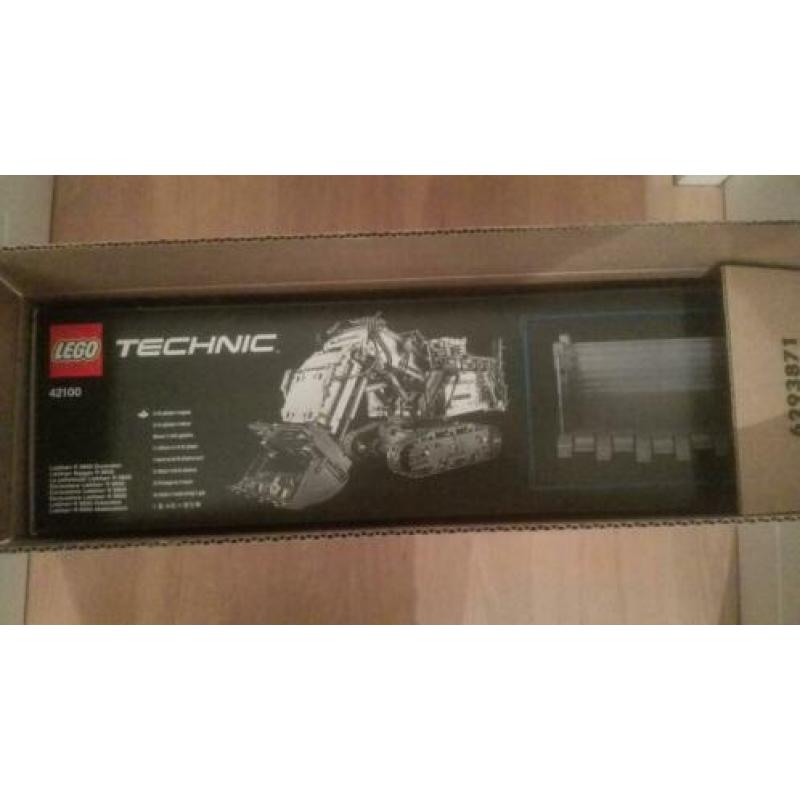 NIEUW Lego technic liebherr r9800 graafmachine 42100 MISB