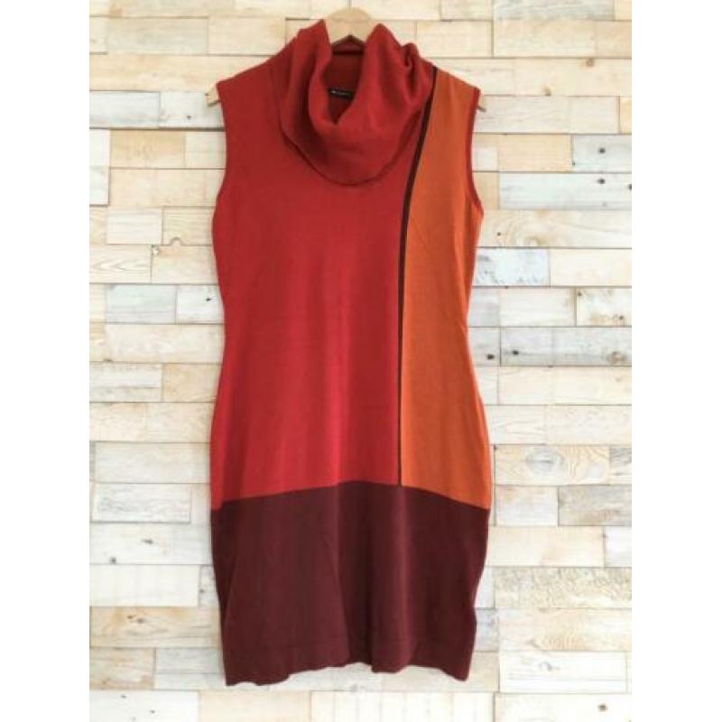 Expresso jurk rood/oranje, maat L/40 - NP 89,95 - wyp