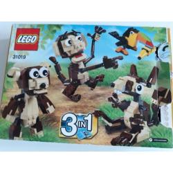 Zgan in doos : LEGO CREATOR bosdieren 31019