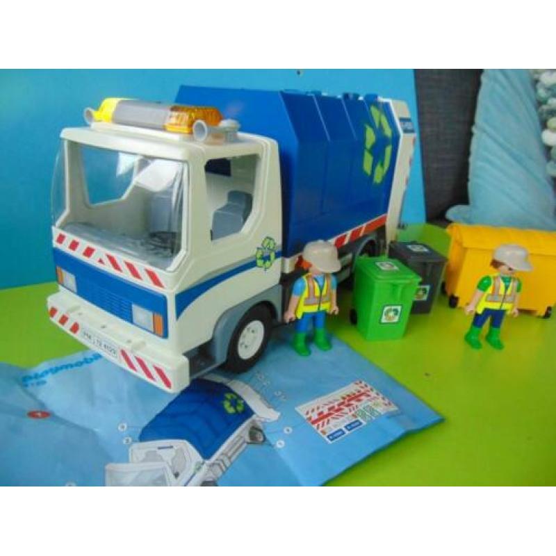 Playmobil 4129 Vuilnisauto / Vuilniswagen