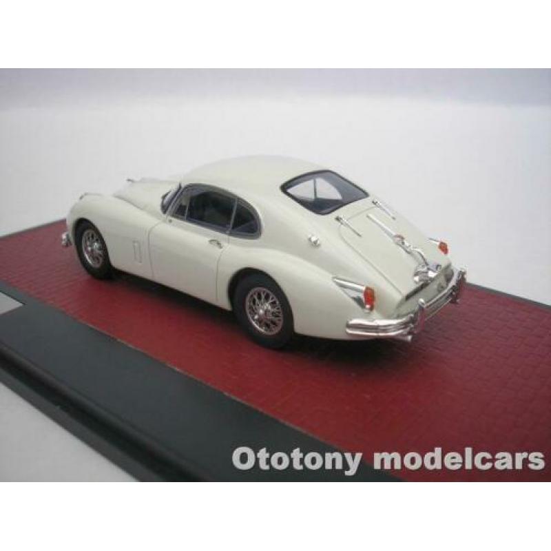 Jaguar XK150 S 3.8 Fastback by Hartin 1960 Wit 1/43 Matrix