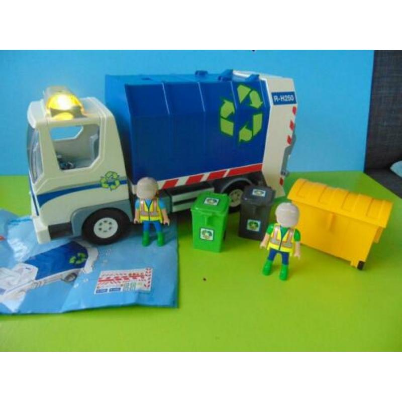 Playmobil 4129 Vuilnisauto / Vuilniswagen