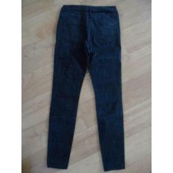 Maison Scotch skinny broek met motief mt 27/32