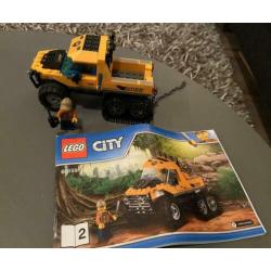 Lego city jungle missie met halfrupsvoertuig 60159