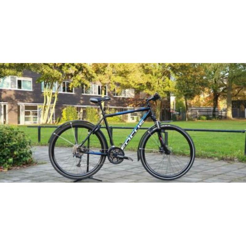 Focus hybride herenfiets 28inch. Shimano 27v. 57cm Vr