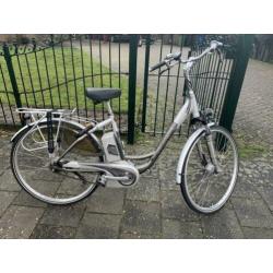 Nette simplex elektrische damesfiets middenmotor Ebike