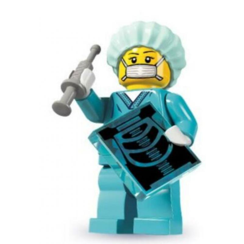 Lego minifig serie 6 nr 11 Chirurg, Nieuw & Sealed