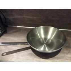 Demeyere 7 laags wok 30 cm.