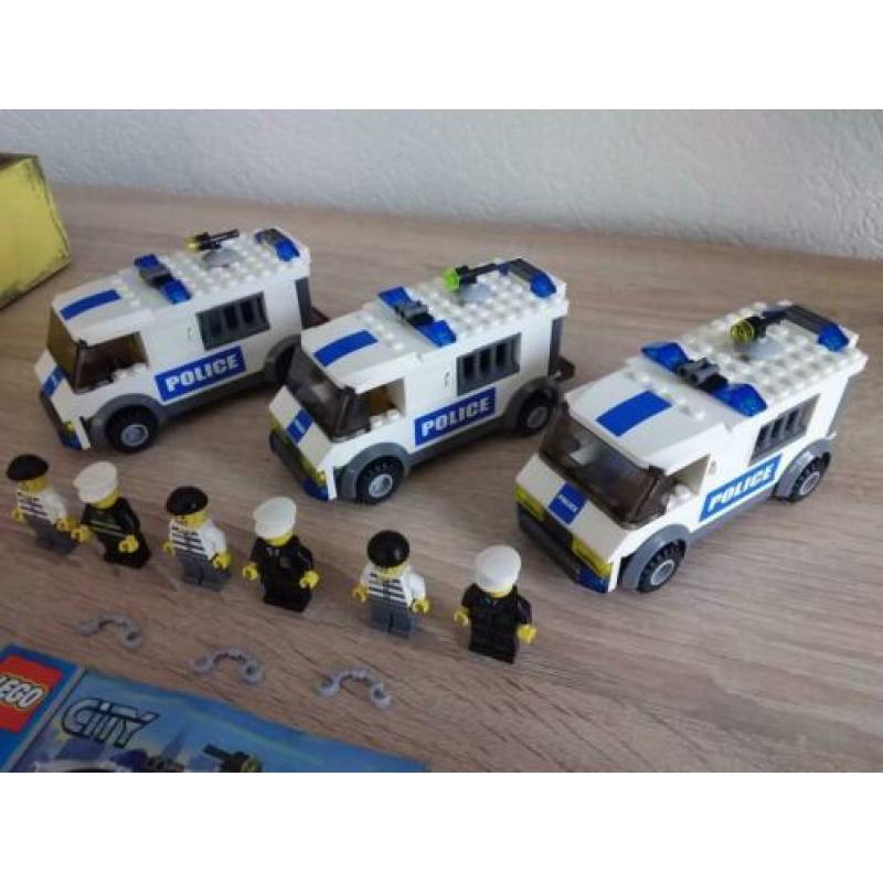 (045) LEGO City Politiebusjes 3 stuks - 7245