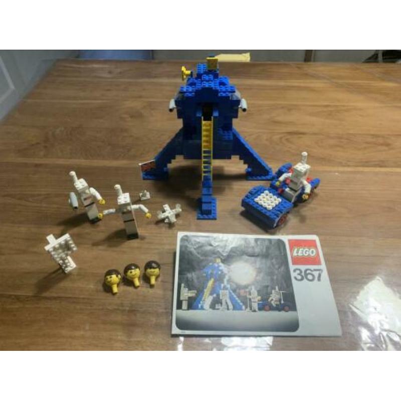 Lego 367 Space Ruimtevaart Moon Landing met bouwbeschrijving