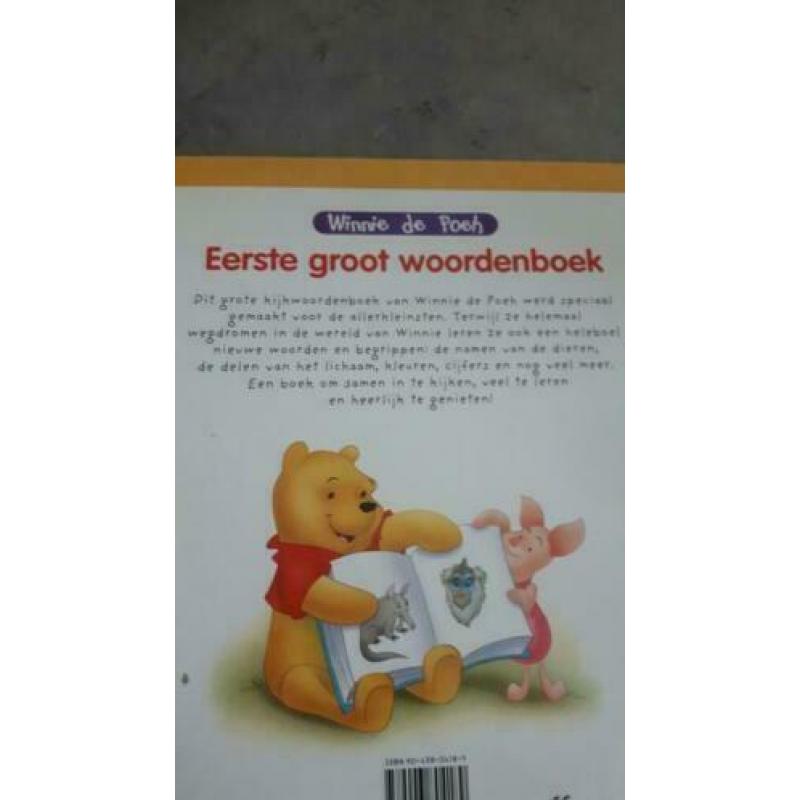 Winnie de poeh eerste grote woordenboek Disney