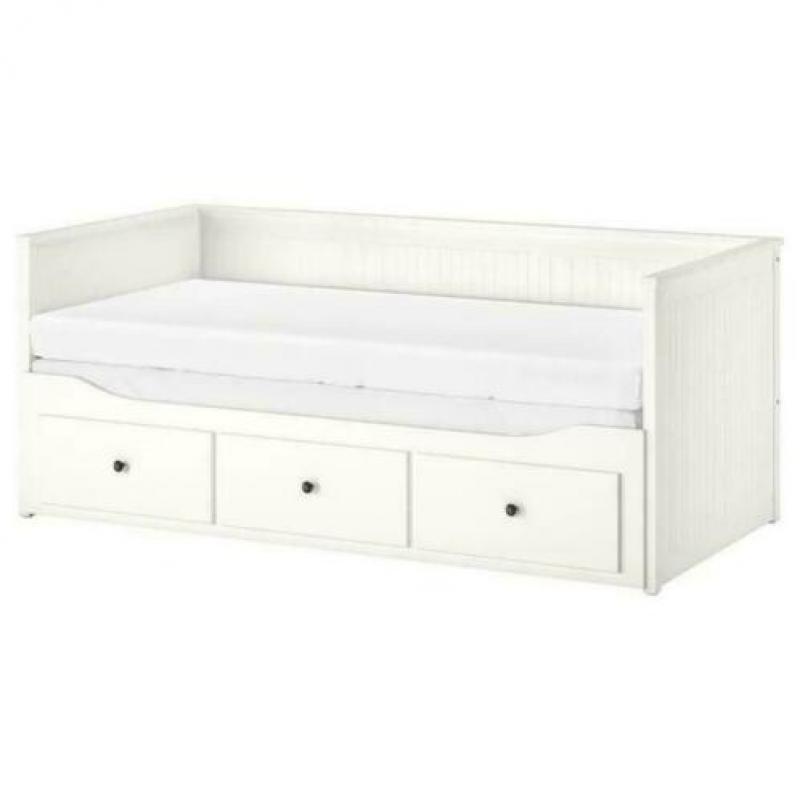 IKEA hemnes bed uitschuifbaar 1 en 2 persoons