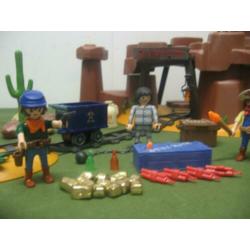 Playmobil 5246 Goudmijn Thema: Western Geheel complete set