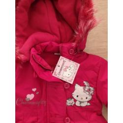 Winterjas Hello Kitty mt 92 NIEUW