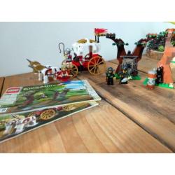 Lego Kingdoms 7188 Konings koets kasteel en ridder