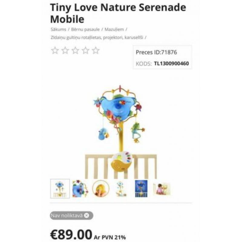 Tiny love nature serenade muziek mobile