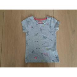 Grijs shirt van Hema maat 98/104