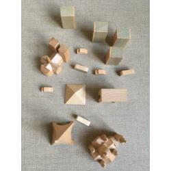 Parijs City in a Bag Muji hout speelgoed accessoire