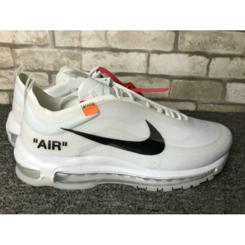 Off White X Air Max 97 Wit