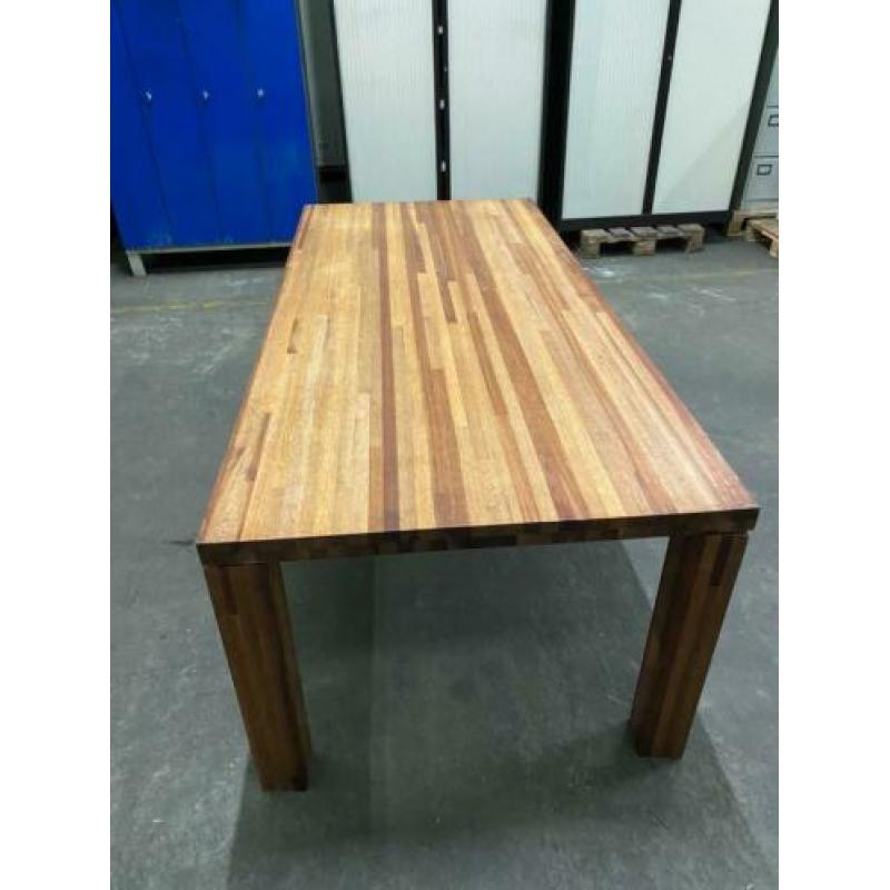 Eethoektafel teak tafel 210 x95,5 | artnr. 1510