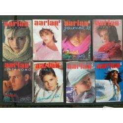 vintage Aarlan 8 breien tijdschriften baby 76 blz jaren 80