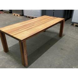 Eethoektafel teak tafel 210 x95,5 | artnr. 1510