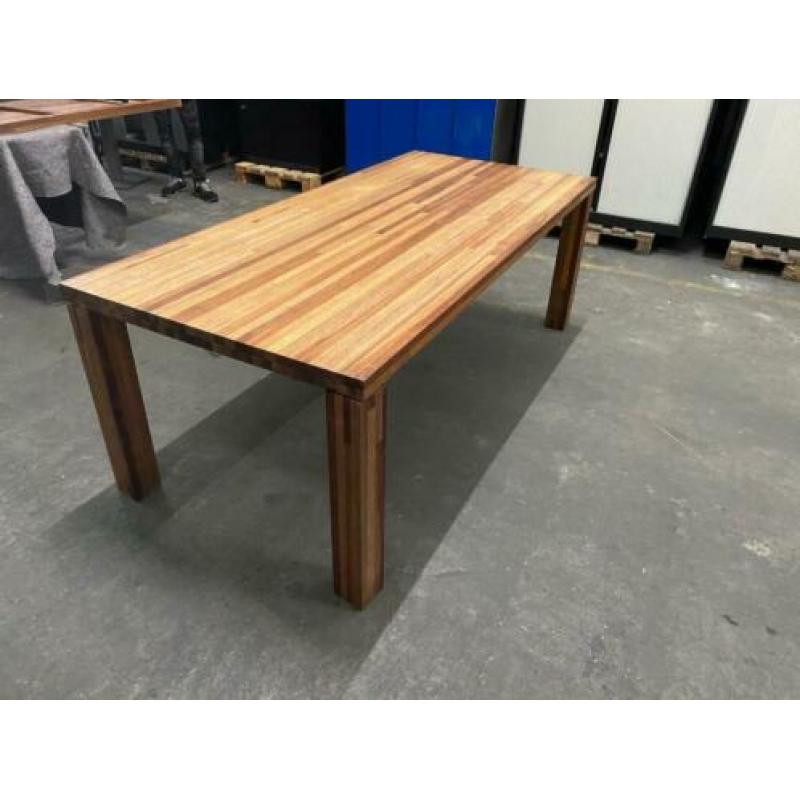 Eethoektafel teak tafel 210 x95,5 | artnr. 1510