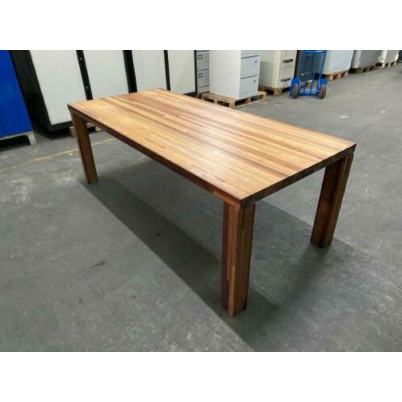 Eethoektafel teak tafel 210 x95,5 | artnr. 1510