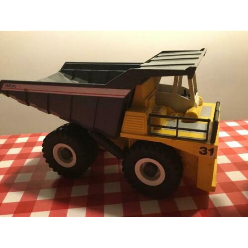 Playmobil 4037 mega kiepwagen maxx7 + graafmachine 5282