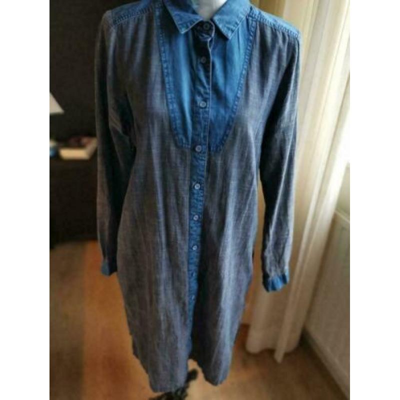 Didi Blue Sista mooie blauwe jeans jurk mt S ZGAN