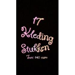 17 kledingstukken maat 11-12 jaar