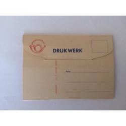 Drie envelop boekjes 1946 W.Boost