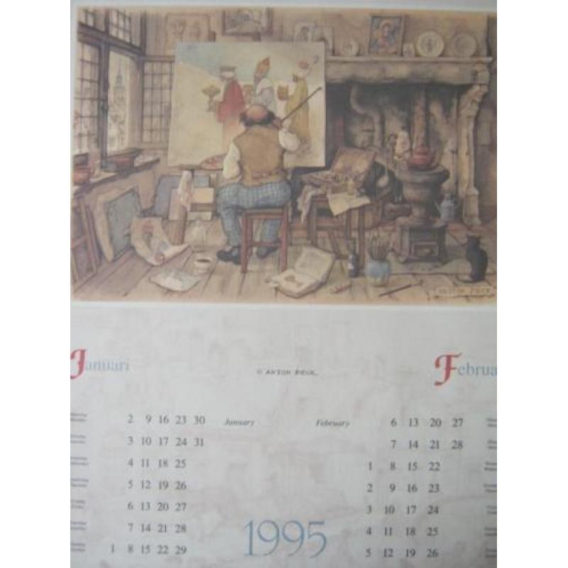 kalender Anton Pieck 1995