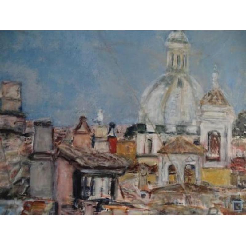 Joan de Bot, Goodmorning Rome, 2003, olieverf op linnen