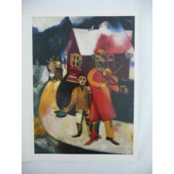 POSTER 6 STUKS van - CHAGALL - afmeting 31x44cm