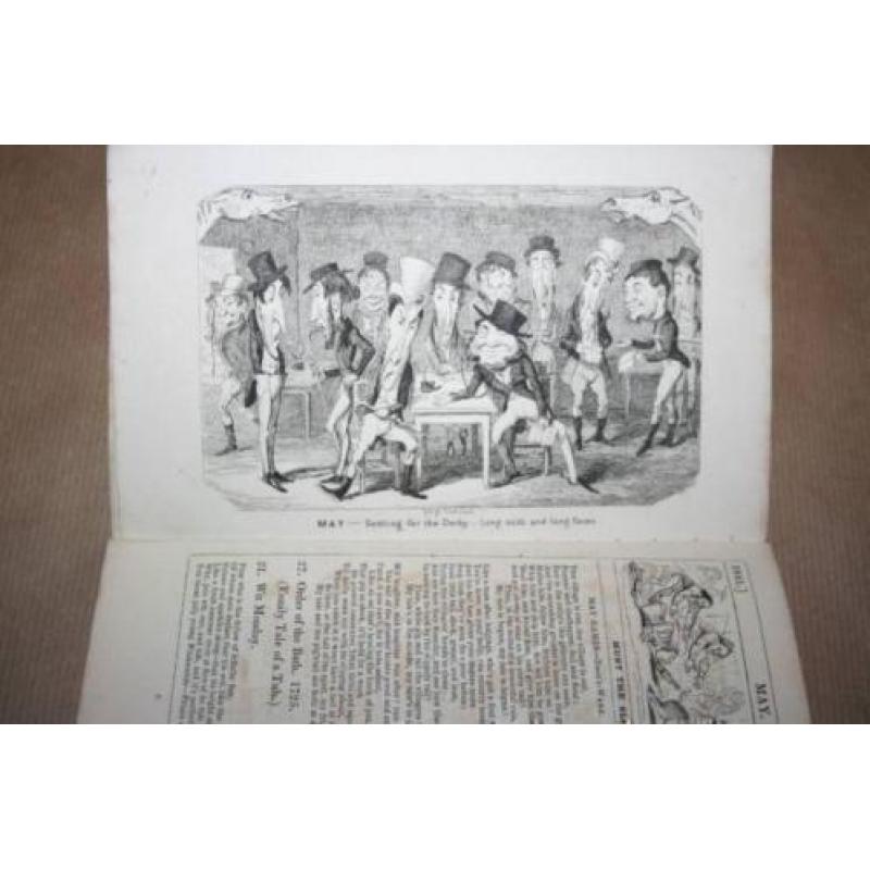 The Comic Almanack 1841 - Antieke uitgave Cruikshank !!