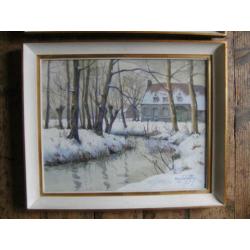 2x sneeuwlandschap door Henry Chantry