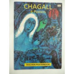 POSTER 6 STUKS van - CHAGALL - afmeting 31x44cm