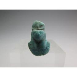 Egyptian faience fragment of Aegis as Bastet