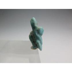 Egyptian faience fragment of Aegis as Bastet