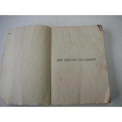 Oud boekje Het Nieuwe Testament van 1940