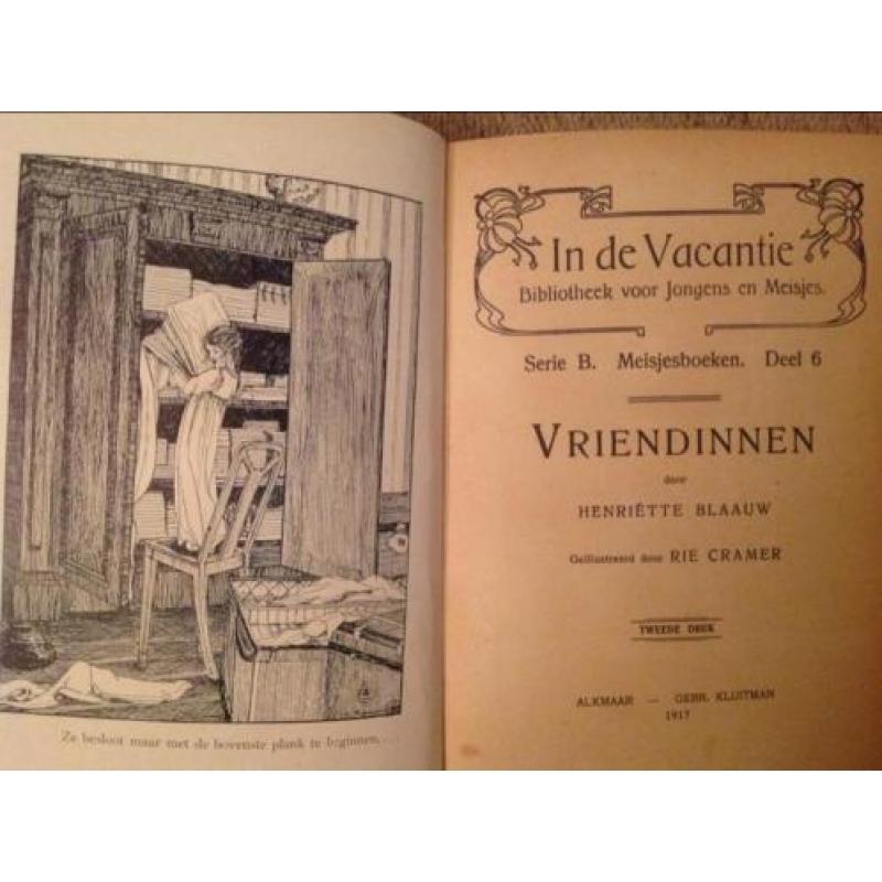 Vriendinnen, Henriette Blaauw, ill. Rie Cramer, 1917