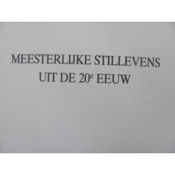 Expositieboekje 1987 bij Henk Helmantel Stillevens 20e eeuw