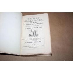 The Comic Almanack 1841 - Antieke uitgave Cruikshank !!